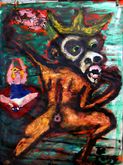 King monkey doll's thief  / Acrylic on cavas / 750 x 100 cm / 2019